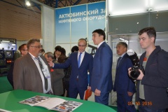 مشارکت تس کی «تخ انوست» در ۲۴-م نمایشگاه و کانفرانس بین مللی قزاقستان «نفت و گاز»-۲۰۱۶  